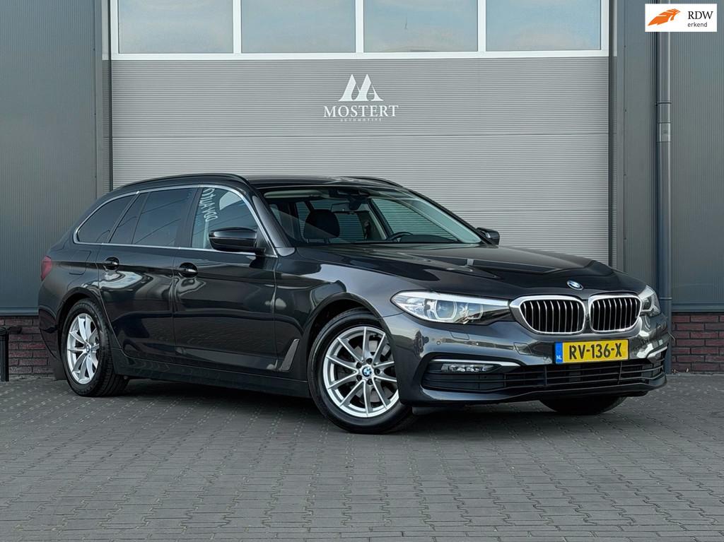 BMW 5-serie Touring 520d/190pk Executive|2017|Stoelverw.|Tre, Auto's, Automaat, 2000 kg, 23 km/l, Diesel