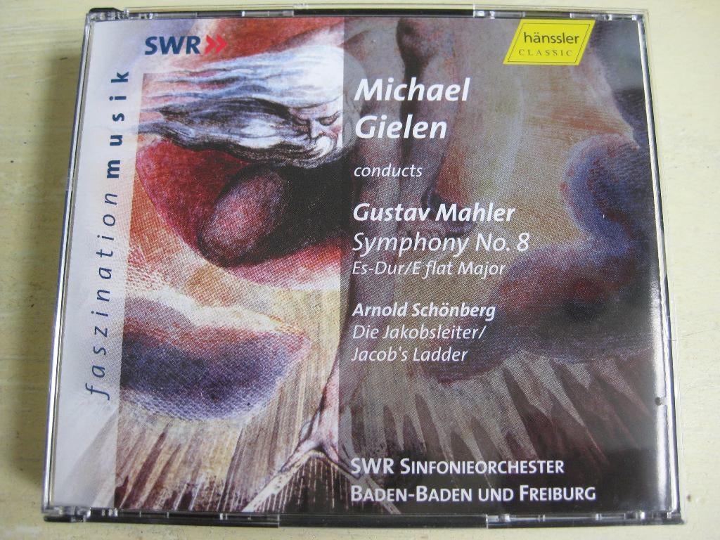 Mahler Symph. no. 8: SWR Sinfonieorchester, Michael Gielen, Ophalen of Verzenden, Romantiek, Zo goed als nieuw, Orkest of Ballet