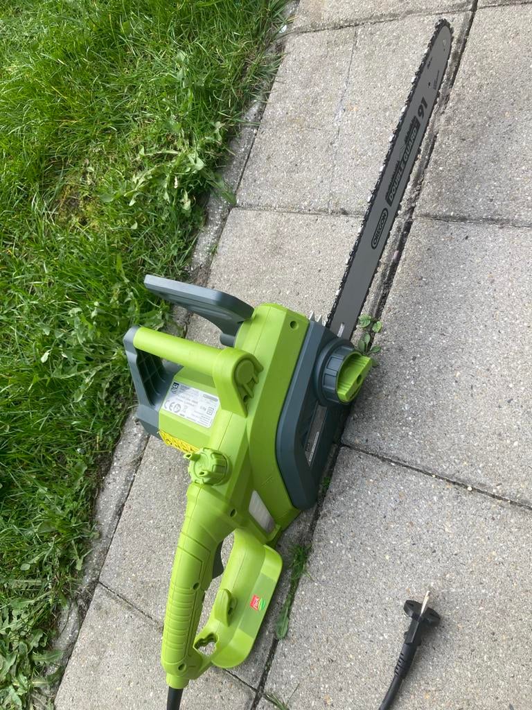 Central Park Elektrische Kettingzaag 2000W, Tuin en Terras, Handzagen, Ophalen of Verzenden, Zo goed als nieuw, Boomzaag