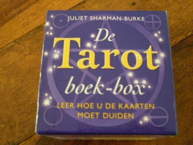 Juliet Sharman Burke - De tarot boek box, Verzenden, Zo goed als nieuw, Overige onderwerpen, Achtergrond en Informatie