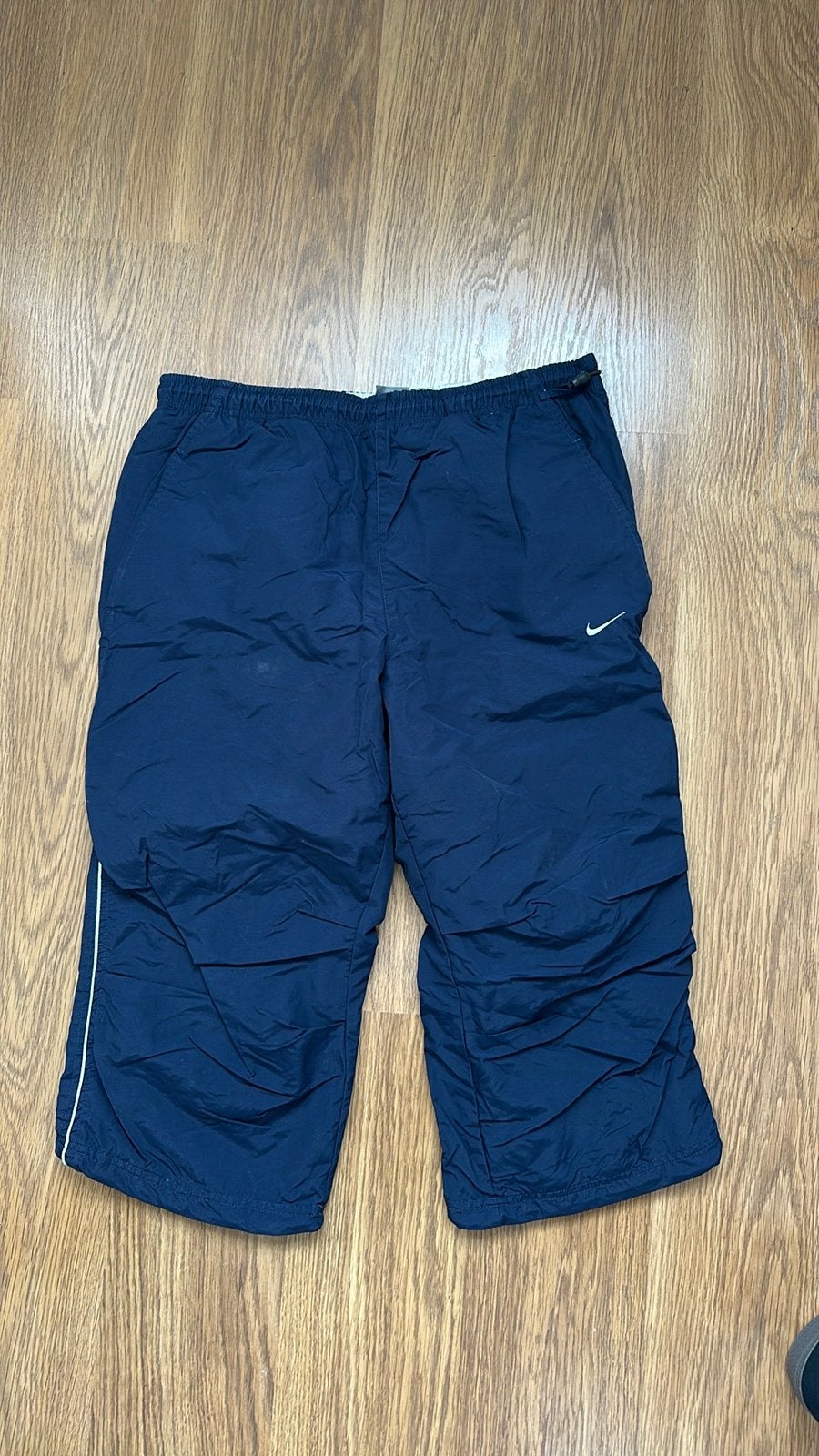 Nike driekwart trainingsbroek -  maat M, Ophalen of Verzenden, Gedragen, Maat 48/50 (M), Blauw