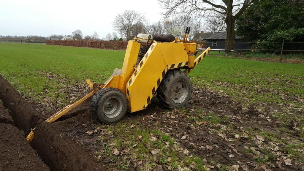 Zelfrijdende Ketengraver, Zakelijke goederen, Ophalen of Verzenden