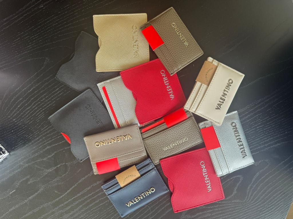 Partij Valentino pasjeshouder & zakspiegel - Diverse kleuren, Ophalen of Verzenden, Nieuw, Overige kleuren, Overige merken