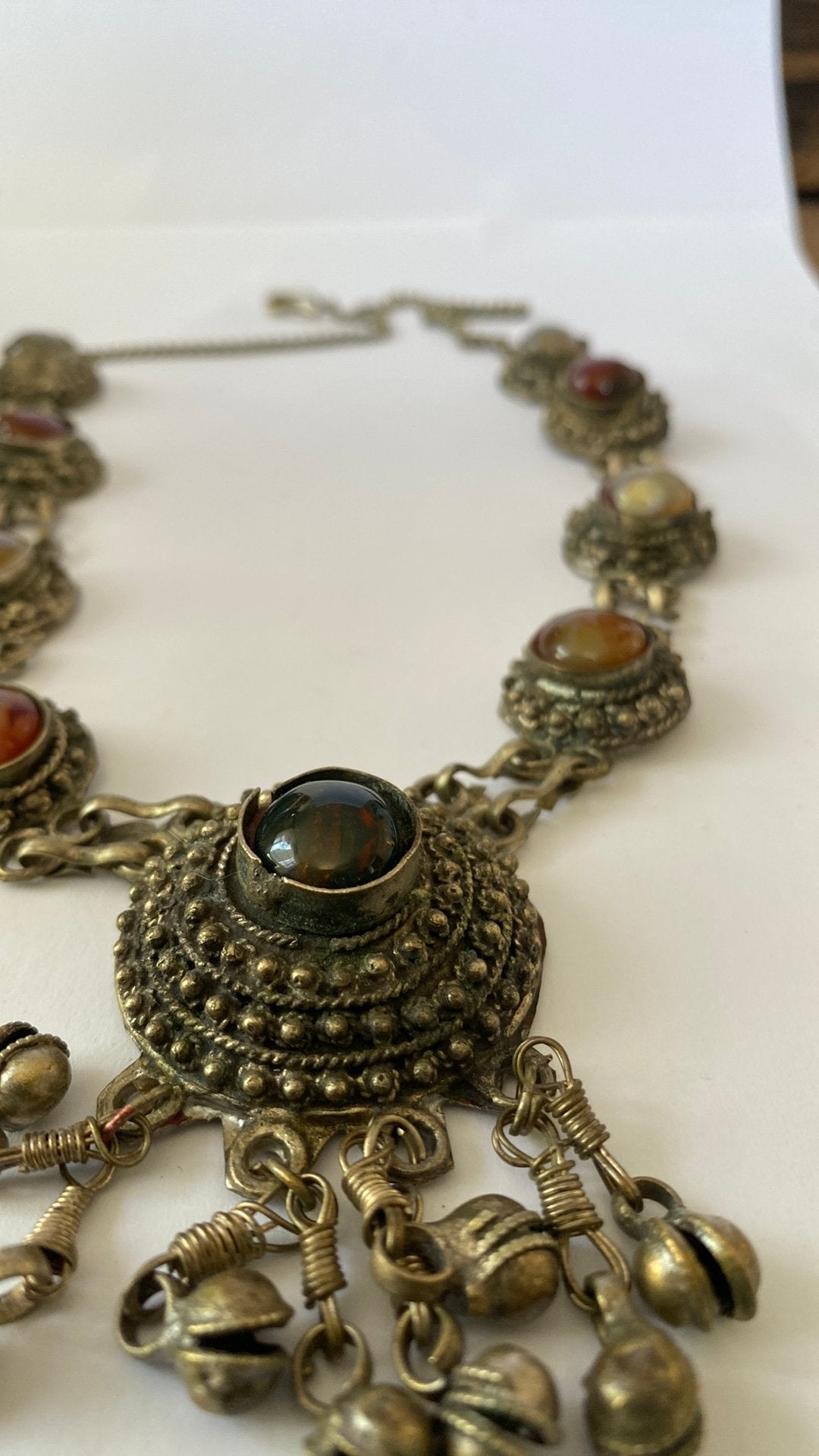 Zilveren Ottomaanse ketting in zeer goede staat, Sieraden, Tassen en Uiterlijk, Kettingen, Ophalen of Verzenden, Zo goed als nieuw