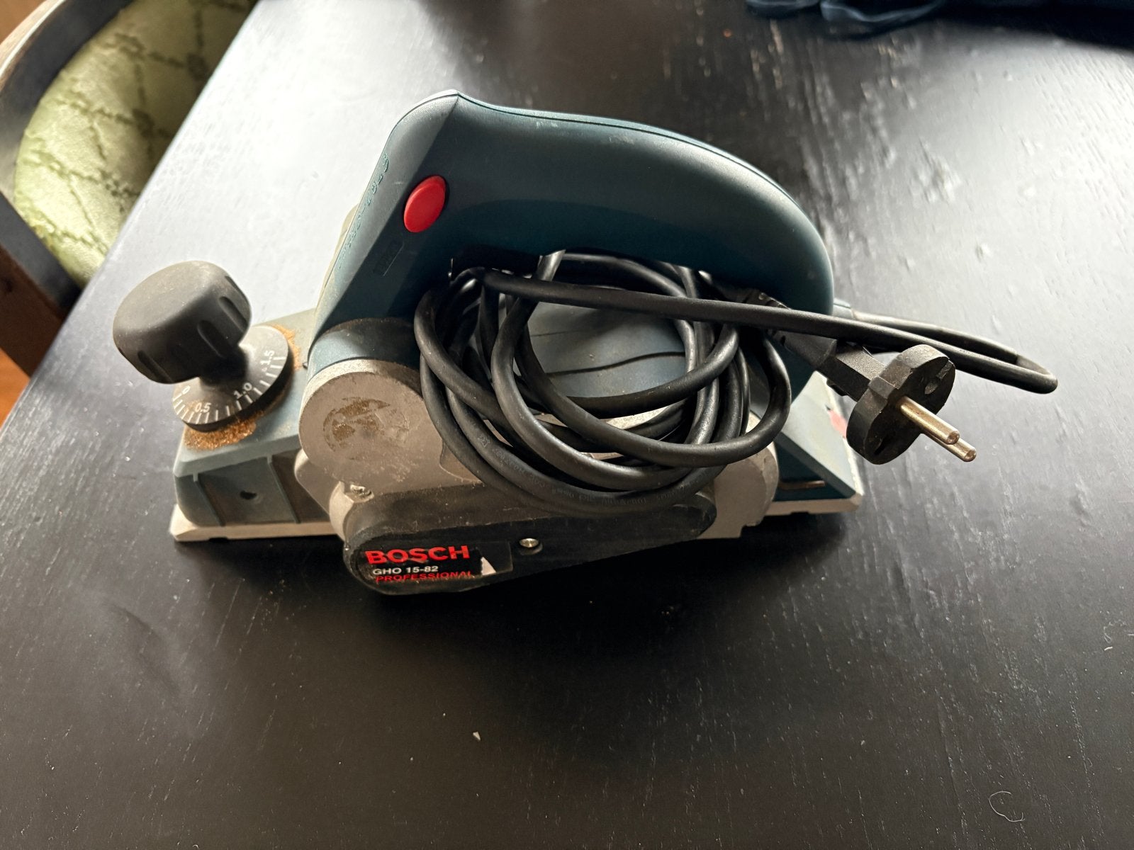 Bosch GHO 15-82 PROFESSIONAL Schaafmachine, Doe-het-zelf en Verbouw, Ophalen of Verzenden, Gebruikt, Elektrisch