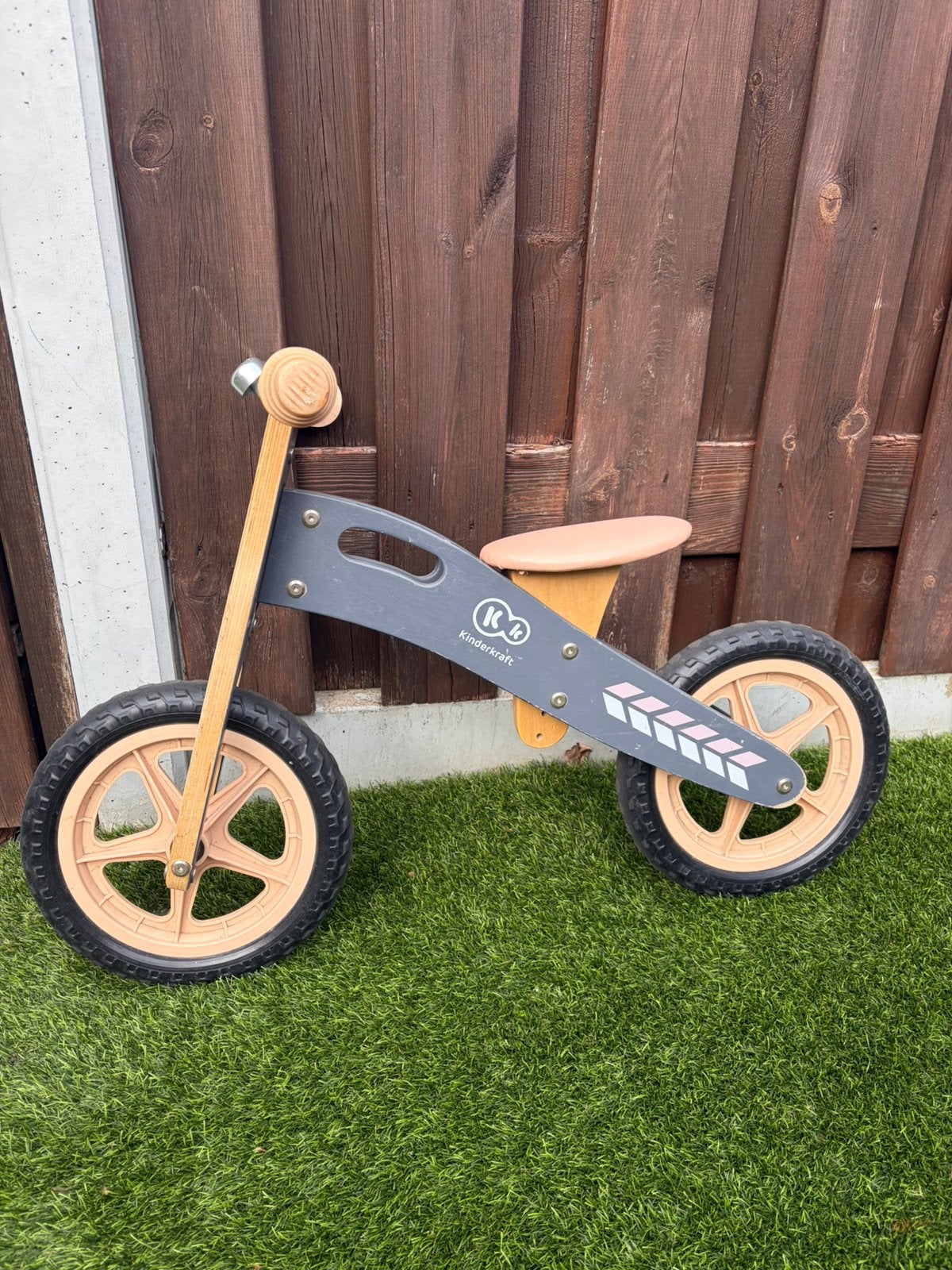 Kinderkraft Loopfiets Runner Nature hout, Ophalen, Gebruikt, Loopfiets