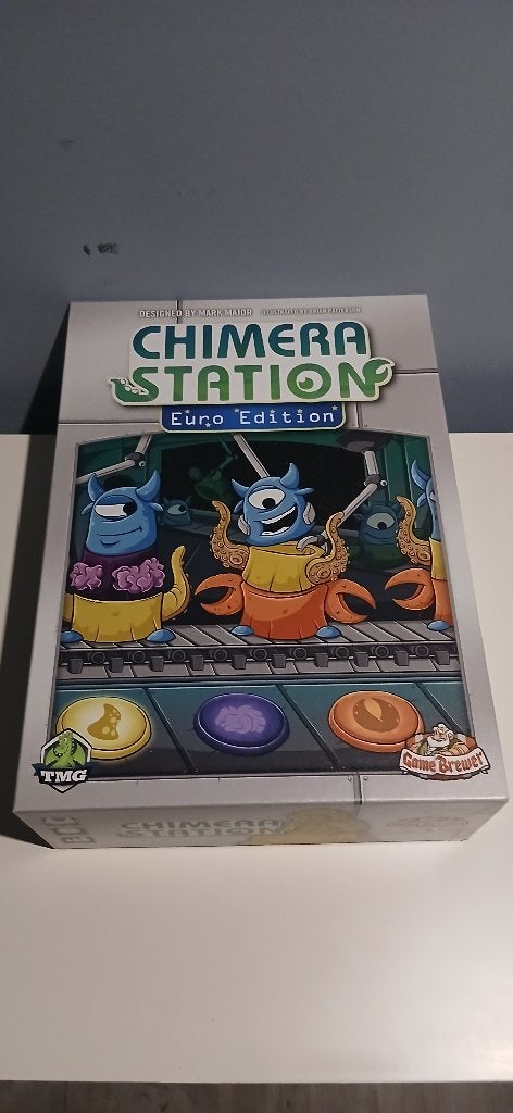 Chimera Station met custom inlay en sleeves, Een of twee spelers, Ophalen of Verzenden, Zo goed als nieuw, TMG