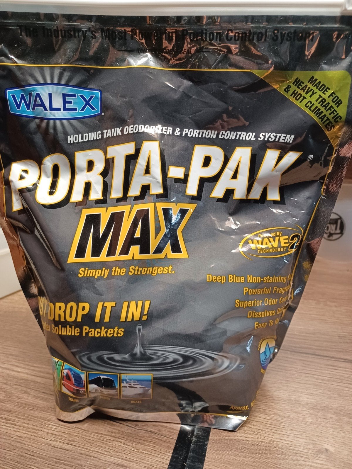 Walex Porta-Pak MAX - Toiletdeodorant voor camper/caravan, Verzenden, Nieuw