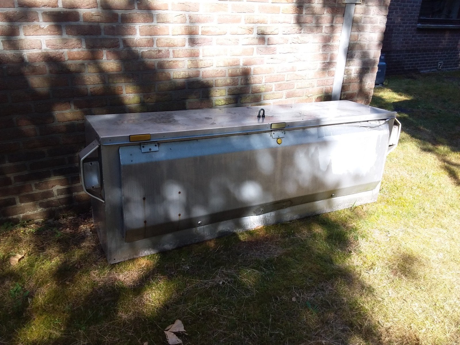 Aluminium kofferbak voor Camper, Caravans en Kamperen, Camper-accessoires, Ophalen, Gebruikt