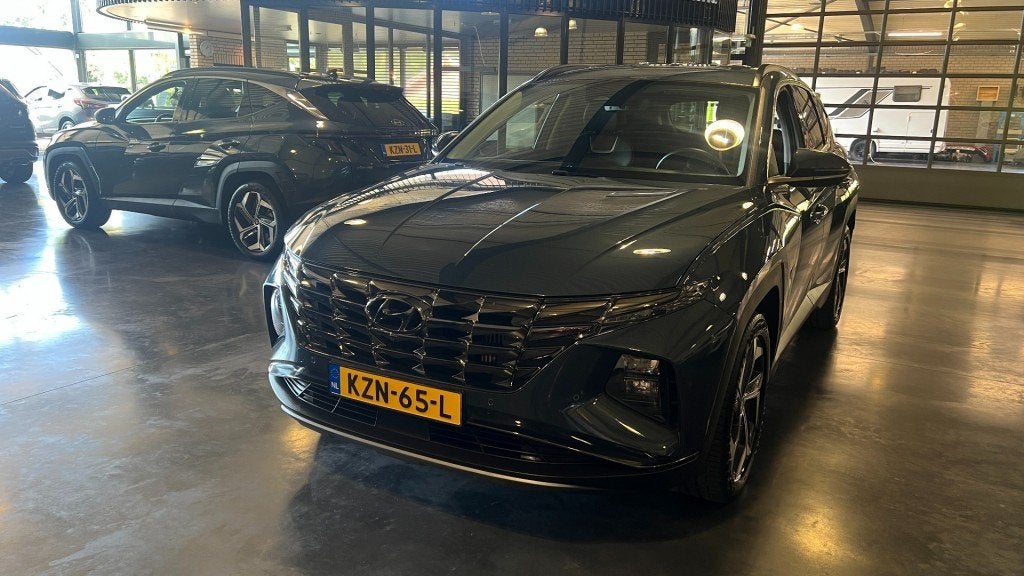 Hyundai TUCSON 1.6 T-GDI Automaat Premium 1650 kg Trekhaak, Auto's, Automaat, Gebruikt, Huisgarantie, 4 cilinders