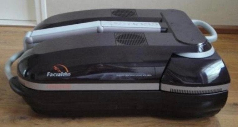 Zonnebank inklapbaar Philips Sunmobile HB971, Ophalen, Gebruikt, Zonnebank enkelzijdig, Minder dan 10 lampen