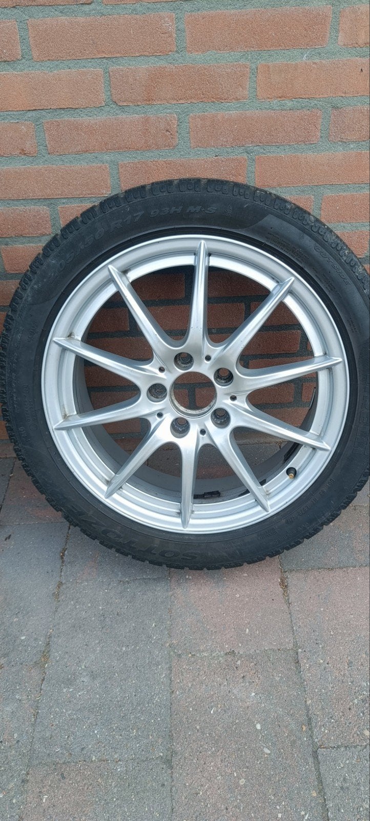 Reservewiel Mercedes B klasse w246 2012 5x112 17 inch, Ophalen, Gebruikt, Mercedes-Benz