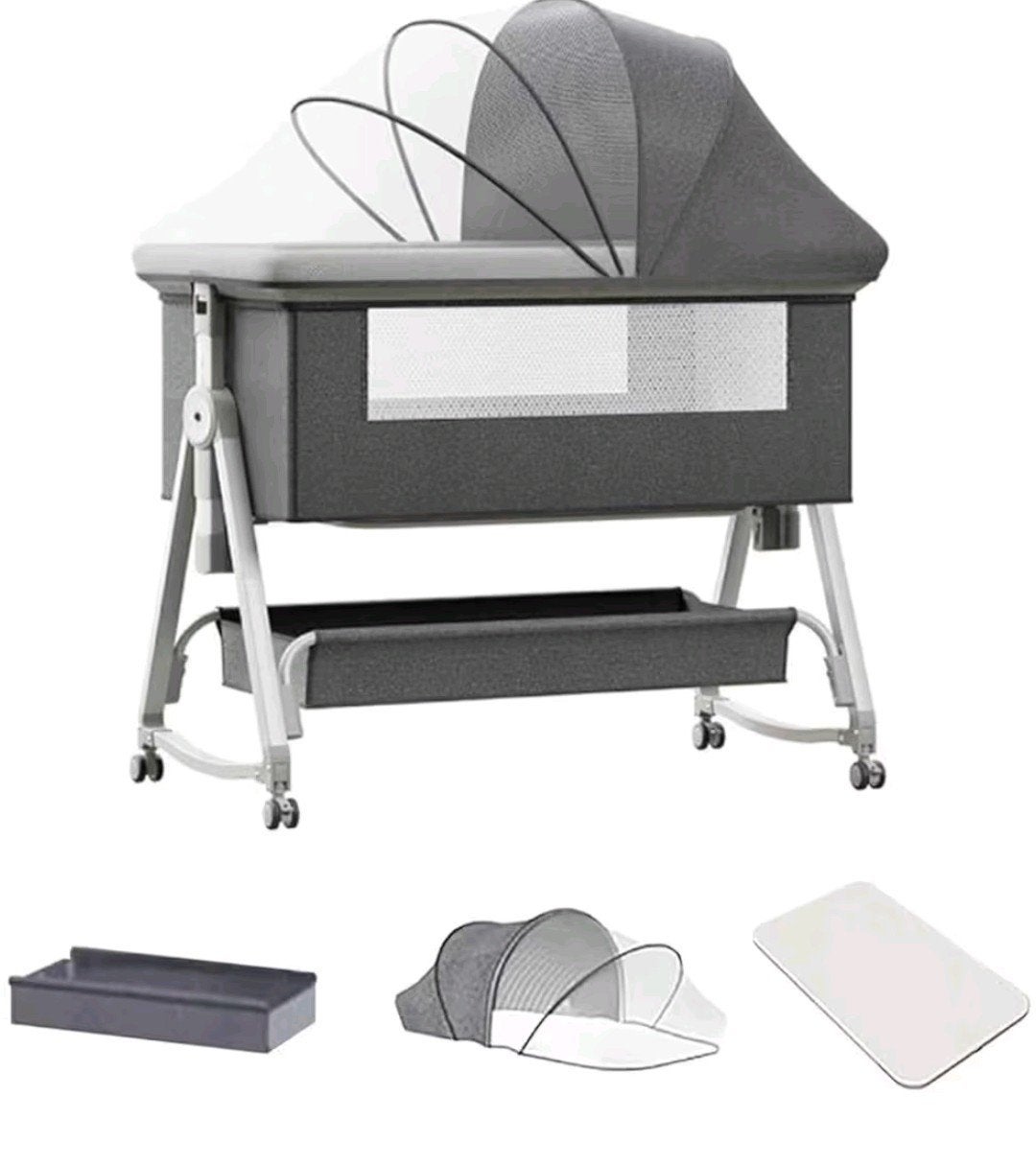 Baby sidebed crib, Kinderen en Baby's, Babywiegjes en Ledikanten, Ophalen, Zo goed als nieuw