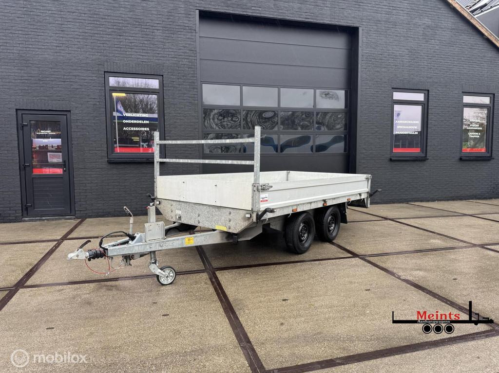 Saris plateauwagen aanhanger 300x170 2000KG, Gebruikt