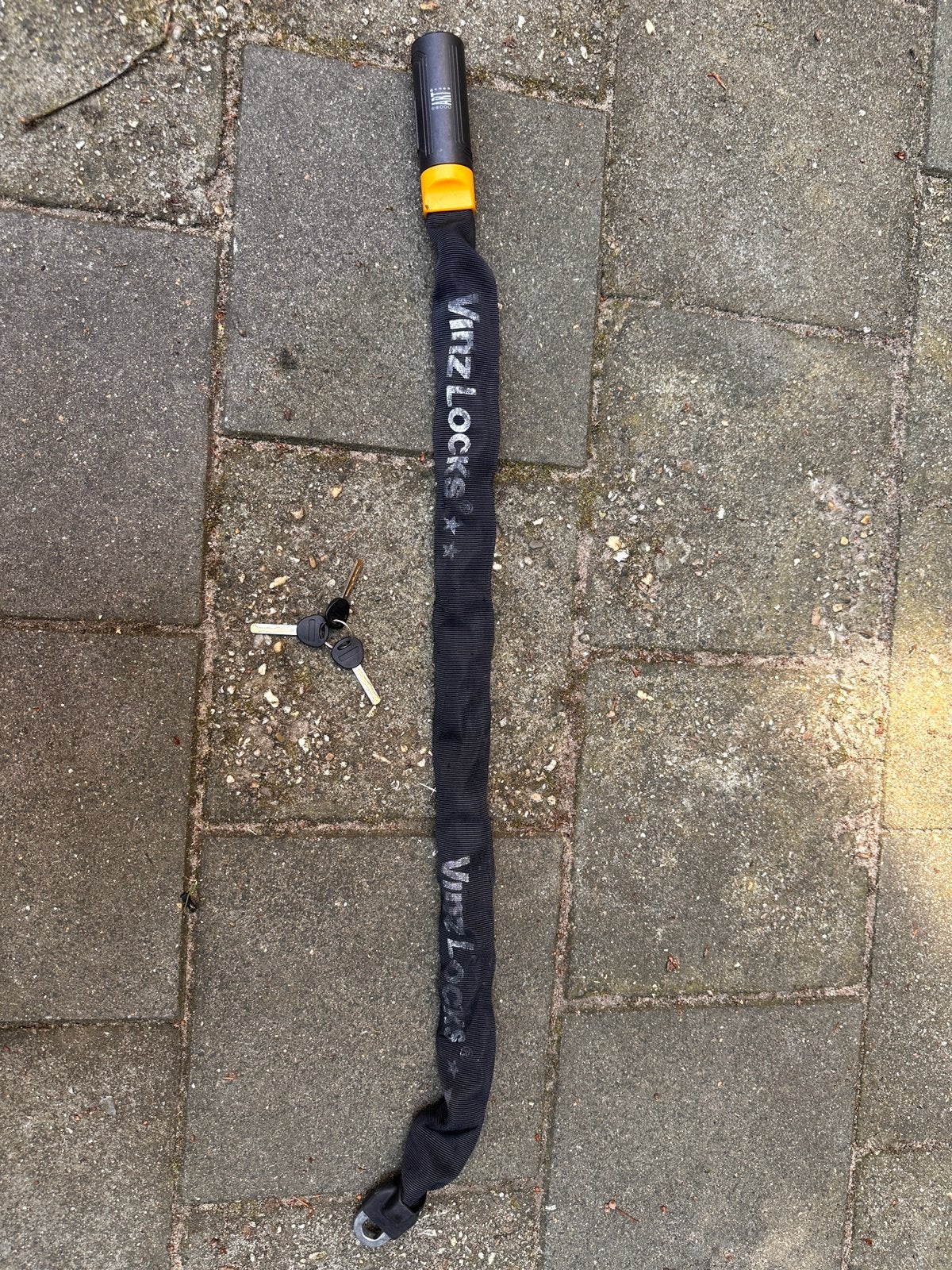 Vinz Salado ART2 Fietsslot, Ophalen of Verzenden, Zo goed als nieuw, Kabelslot