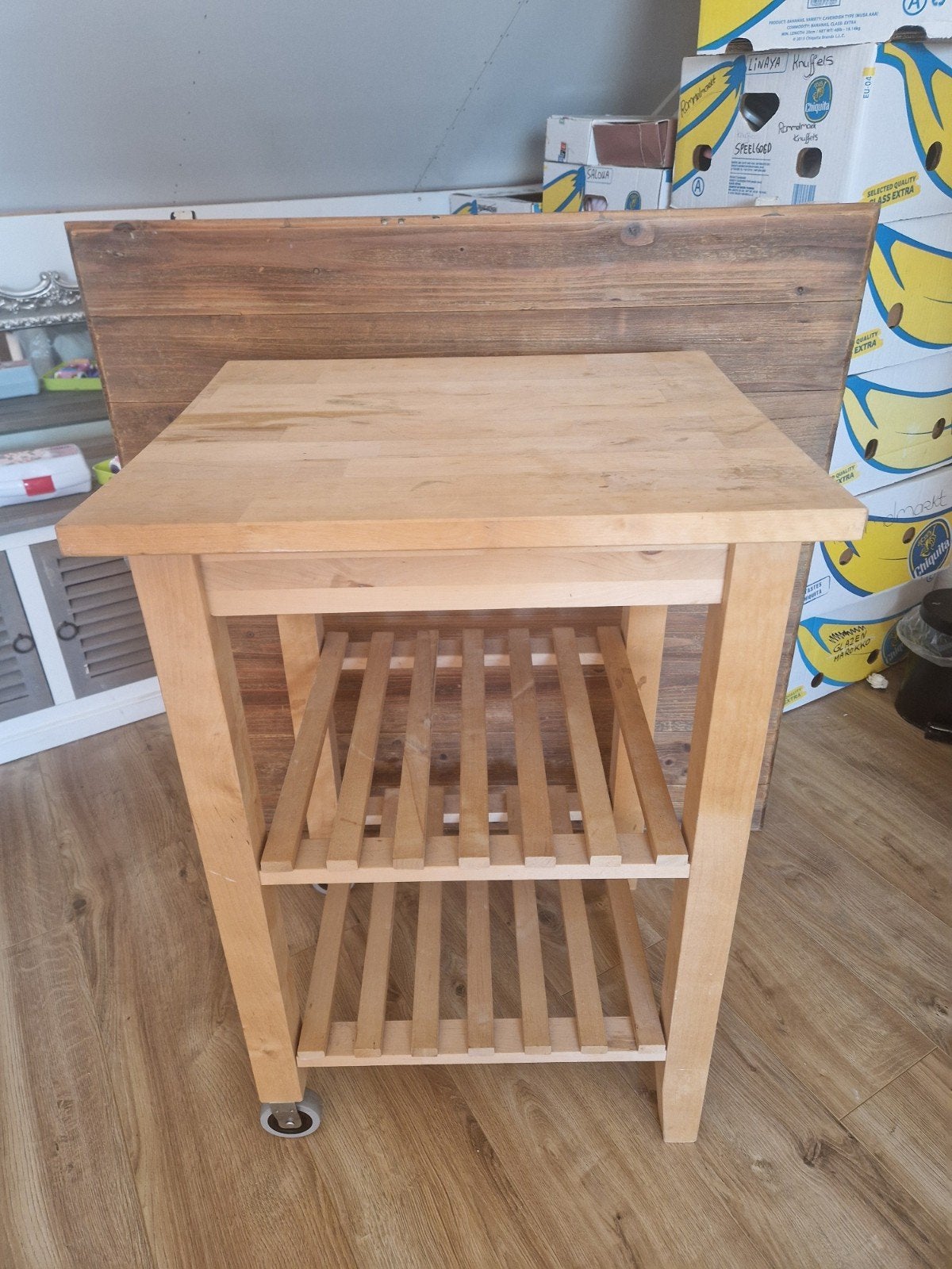 Keuken trolley, Ophalen, 25 tot 50 cm, 50 tot 100 cm, Minder dan 100 cm