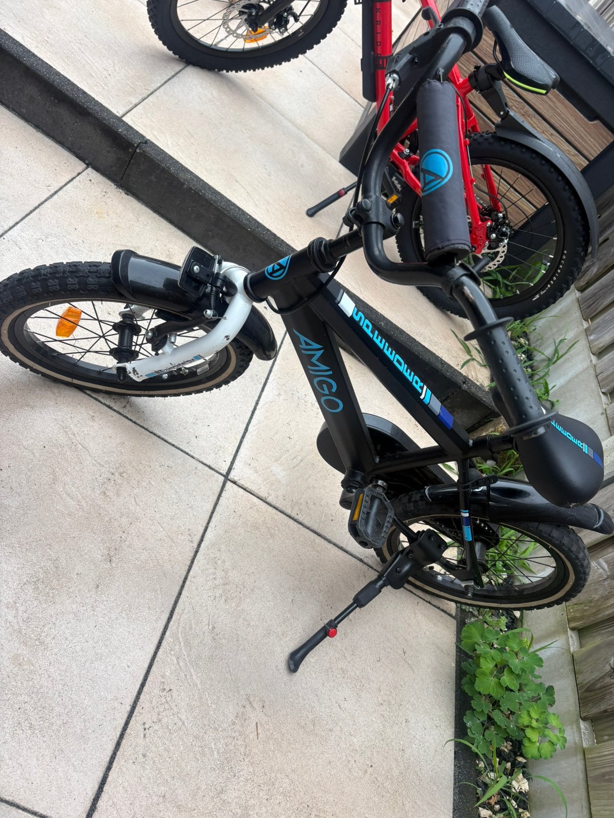 Amigo jongens fiets 16 inch, Ophalen, Zo goed als nieuw, Staal, 16 tot 20 inch