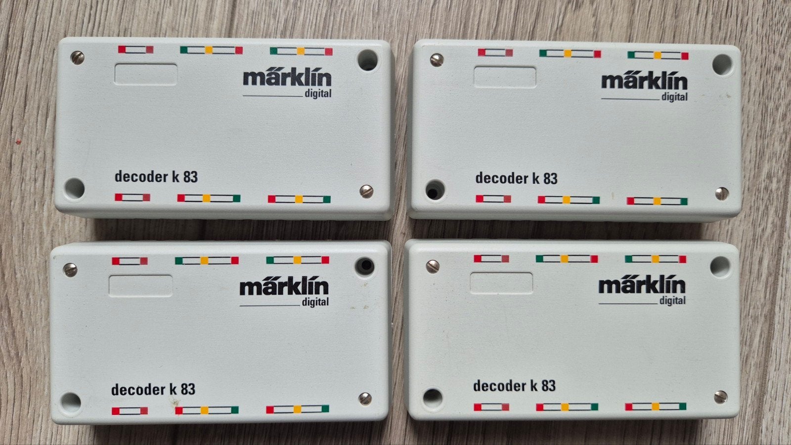 Marklin 6083 digitaal K83 decoder 4 stuks, Ophalen of Verzenden, Wisselstroom, Locomotief, Märklin