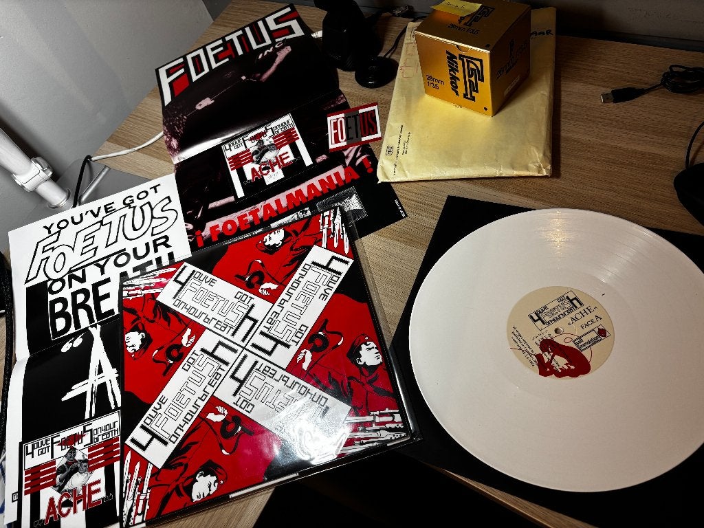 Foetus You've got Foetus on your Breath Ache, LP, Overige genres, Inclusief poster, Ophalen of Verzenden