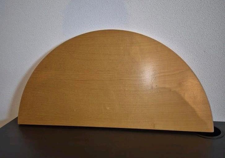 IKEA Galant Bureau Opzetstuk - Halfrond Hout 60x30 cm, Overige typen, Opzetstuk, Gebruikt, Hout