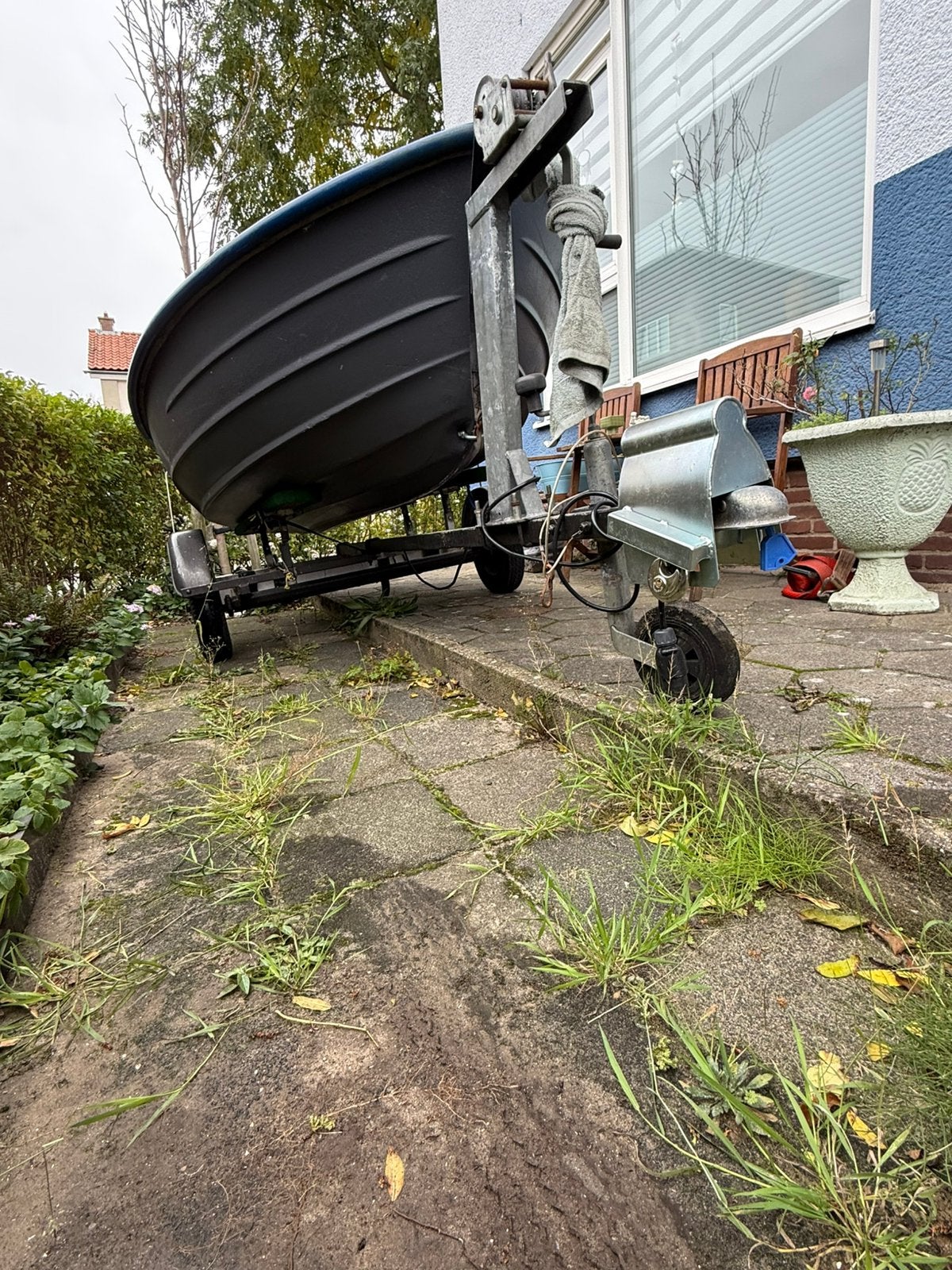 Leuke boot van 265 met trailer, Ophalen of Verzenden, Zo goed als nieuw, Overige typen, Motorboot