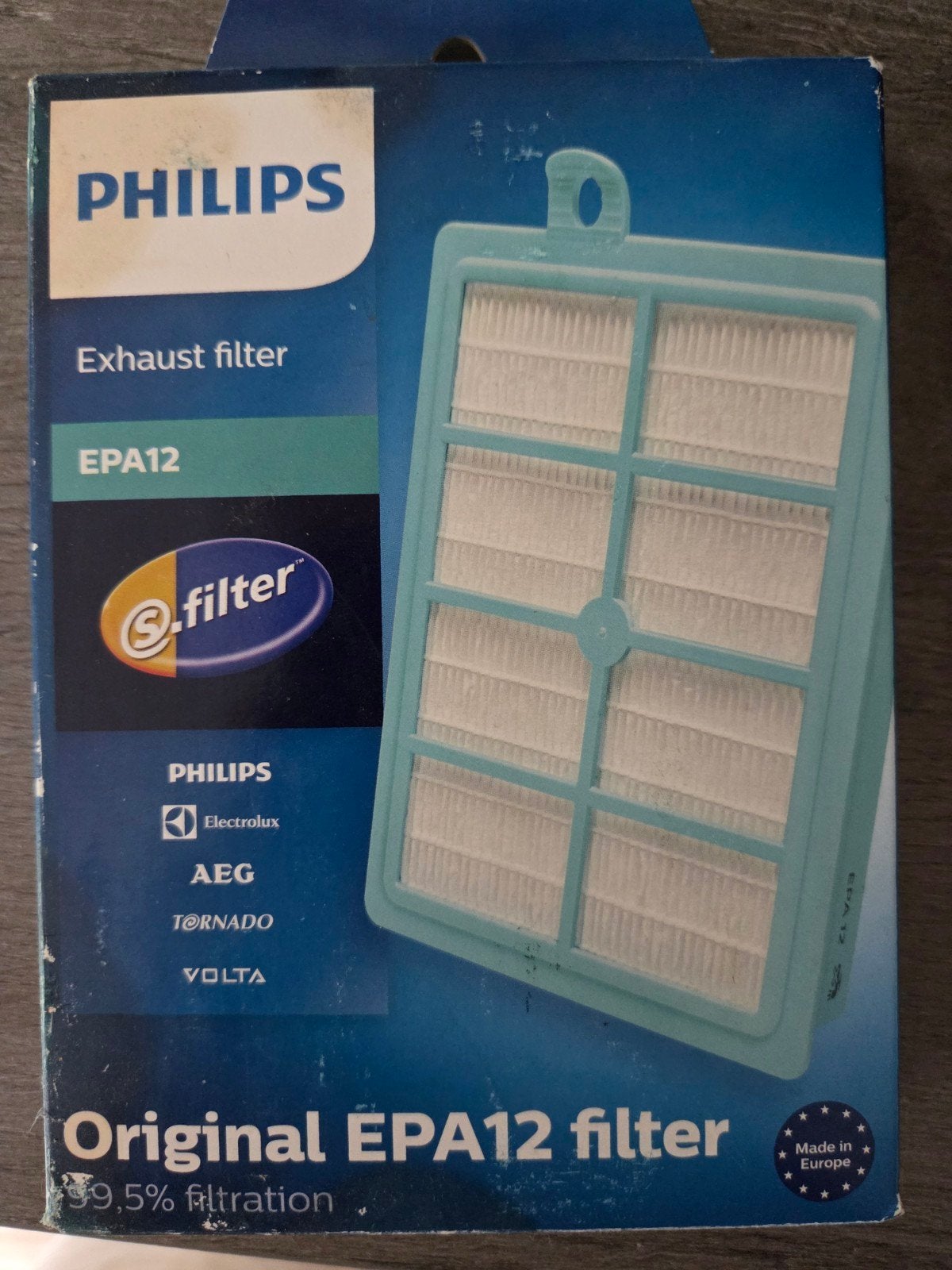 Philips Origineel EPA12 Uitlaatfilter FC8031/00, Ophalen, Nieuw