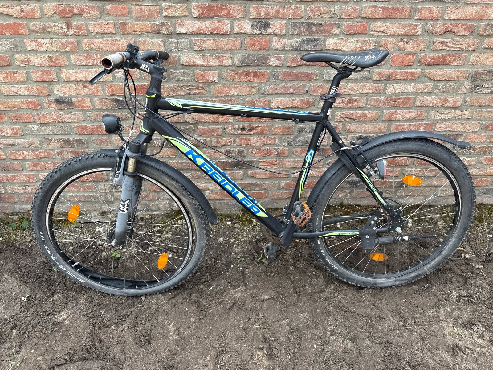 Kreidler Mustang 1.0 mountainbike - opknapper, Gebruikt, Hardtail, Velgrem, Ophalen