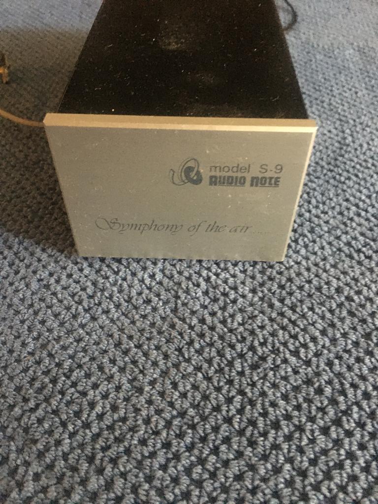Original Audio Note IO Kondo Audio Note S-9 Step Up TR, Ophalen of Verzenden, Refurbished, Overige merken