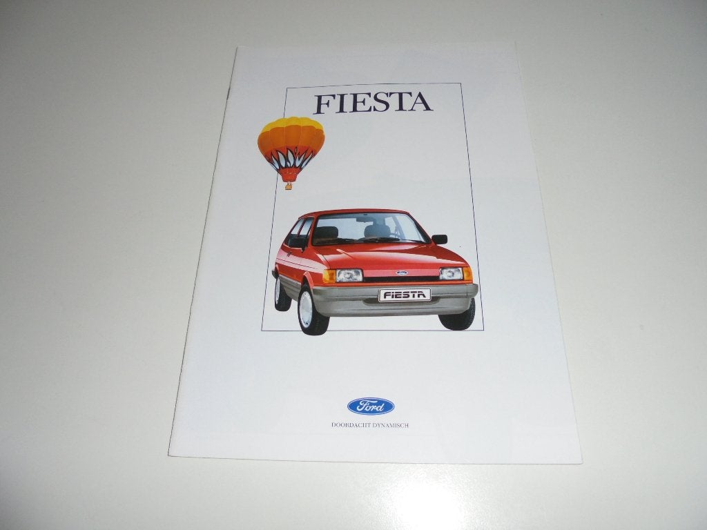 brochure Ford Fiesta  1988, Ophalen of Verzenden, Nieuw, Ford