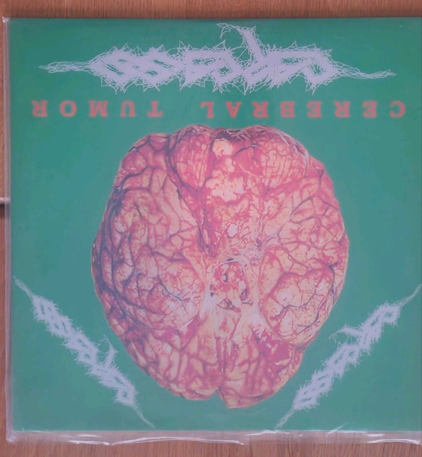 carcass - cerebral tumor, Cd's en Dvd's, Grindcore, Ophalen of Verzenden, Zo goed als nieuw, 12 inch