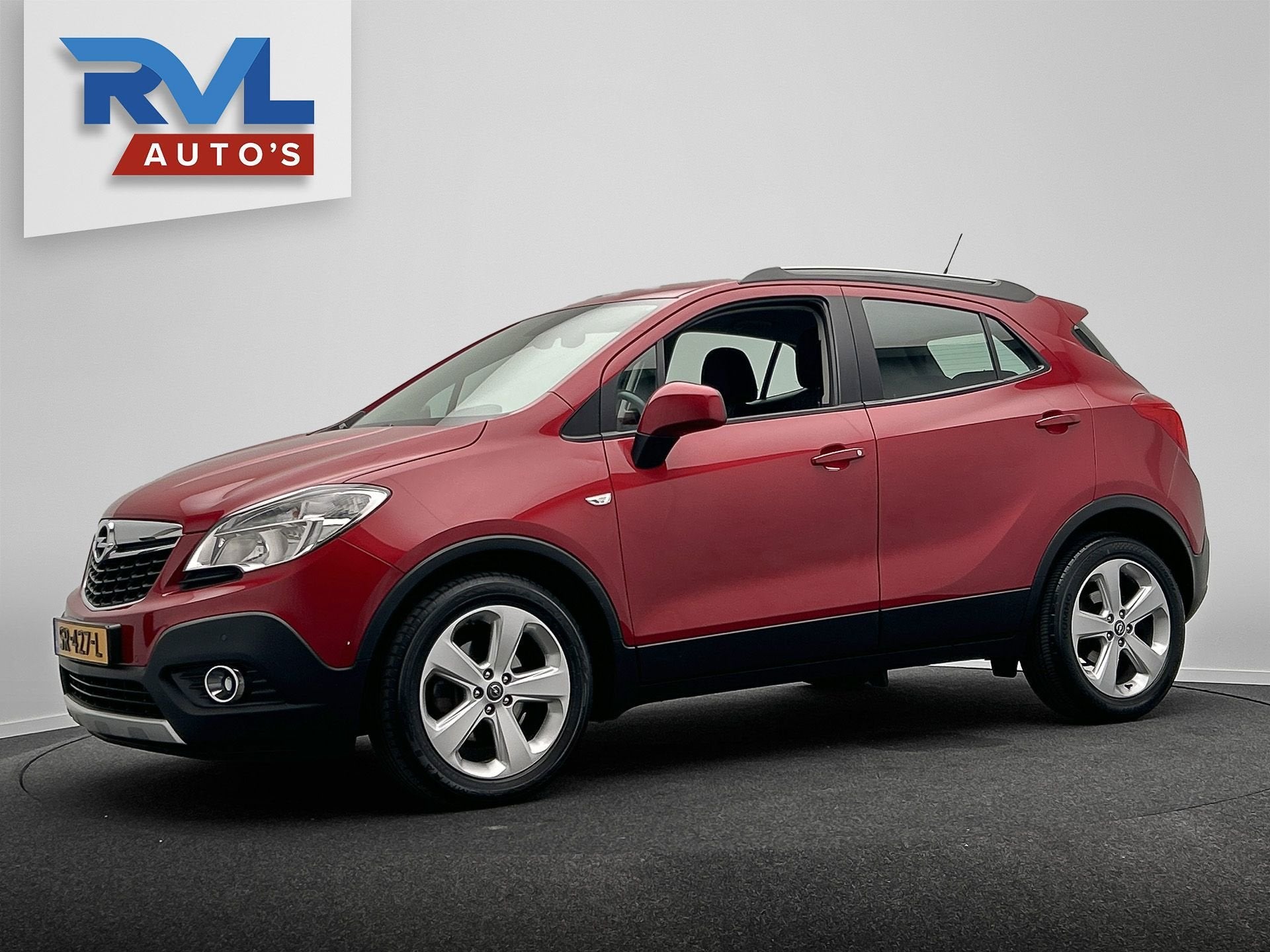 Opel Mokka 1.6 Selection | Trekhaak | Airco | Navigatie | LM, Auto's, Voorwielaandrijving, Euro 5, Gebruikt, Zwart