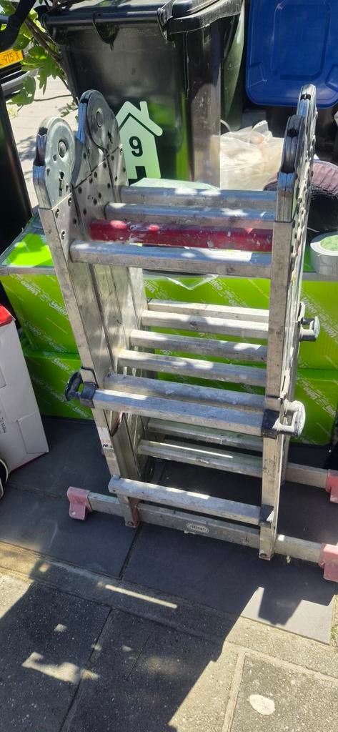 Altrex Varitex All-in-One vouwladder - Gebruikt, Ophalen, Gebruikt, Ladder, Opvouwbaar of Inschuifbaar