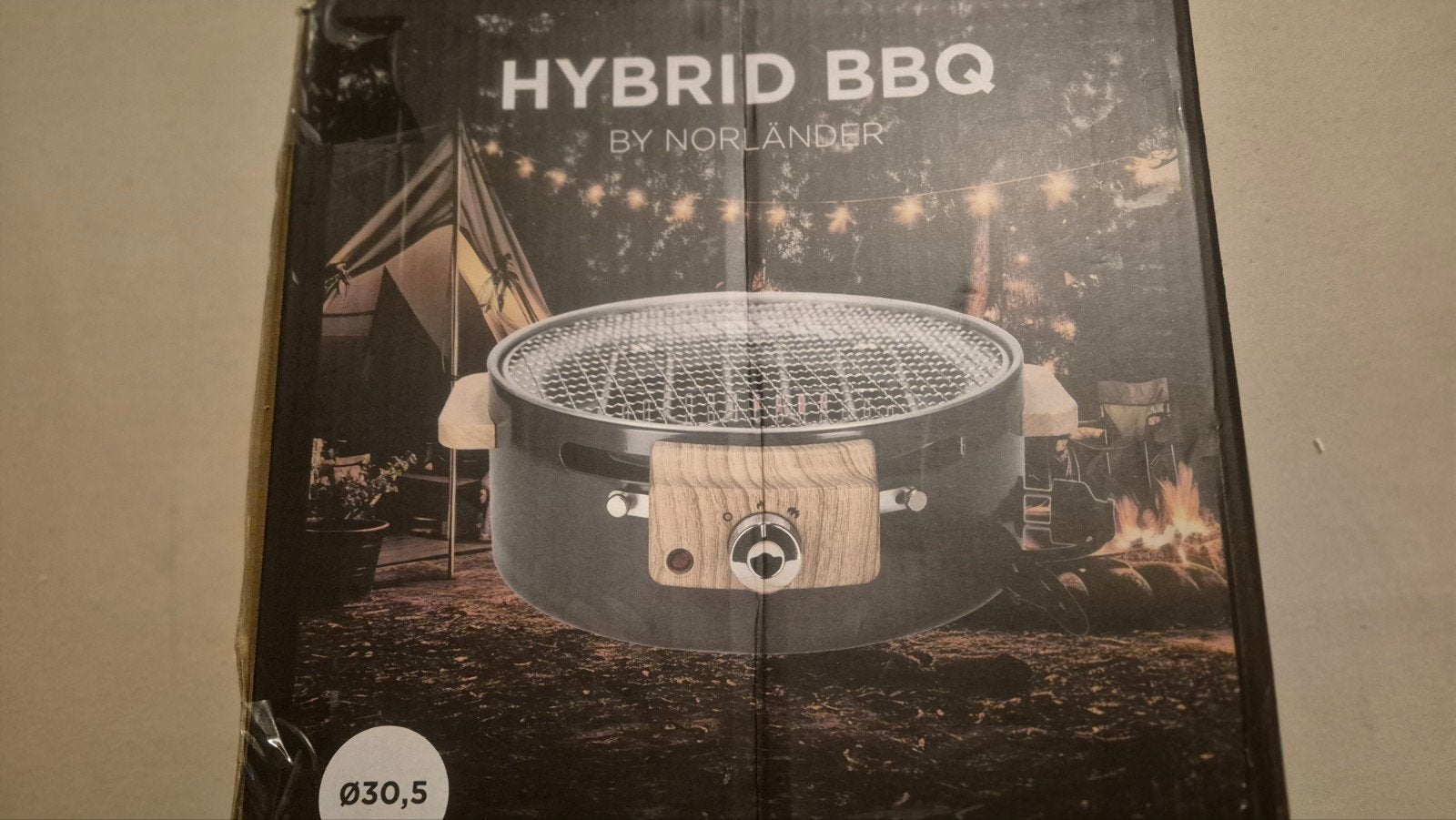 NORLÄNDER Hybride BBQ, Tuin en Terras, Elektrische barbecues, Ophalen of Verzenden, Nieuw, NORLÄNDER OUTDOOR