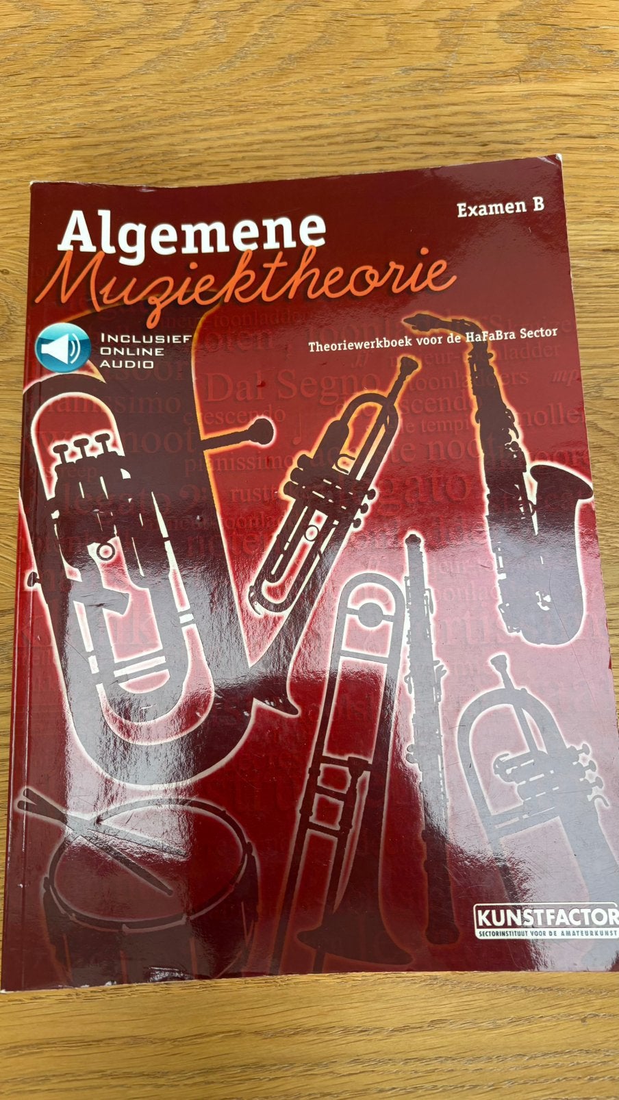 Algemene muziektheorie lesboek voor muziek examen B, Overige genres, Les of Cursus, Ophalen of Verzenden, Klarinet