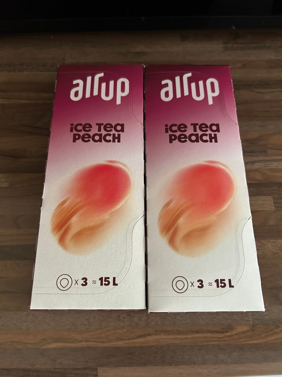 Airup ice tea peach nieuw 2x 3 stuks, Ophalen of Verzenden