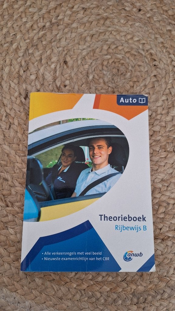 Theorieboek rijbewijs B ANWB, Boeken, Ophalen of Verzenden, Zo goed als nieuw, ANWB, Algemeen