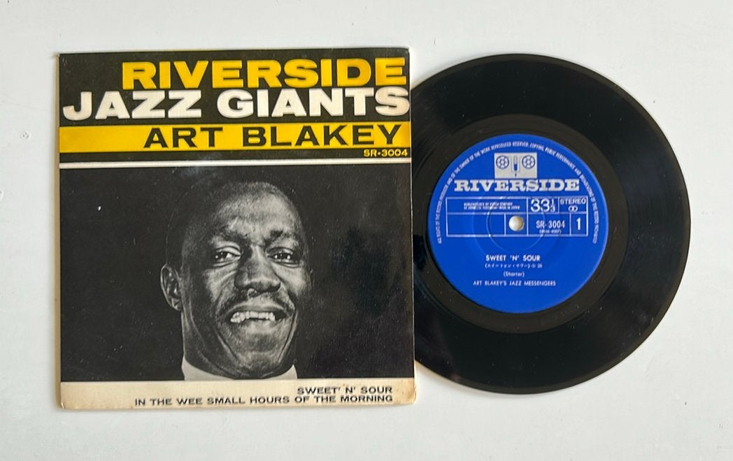jazz single Art Blakey Jazz Giants (JAP), Ophalen of Verzenden, Zo goed als nieuw, Overige formaten