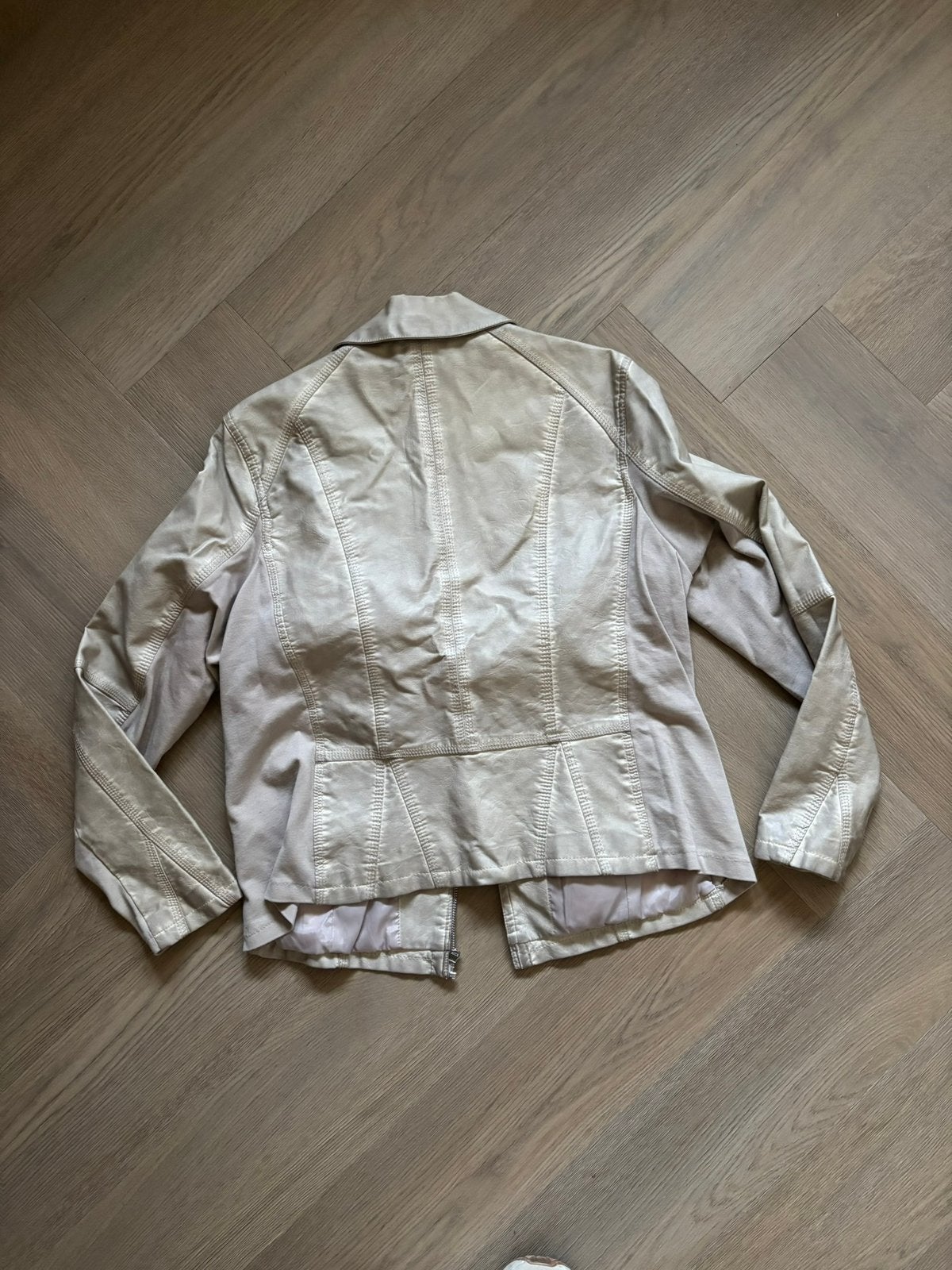 Blazer jasje M&S mode maat 46, Beige, Maat 46/48 (XL) of groter, Ophalen of Verzenden, Zo goed als nieuw