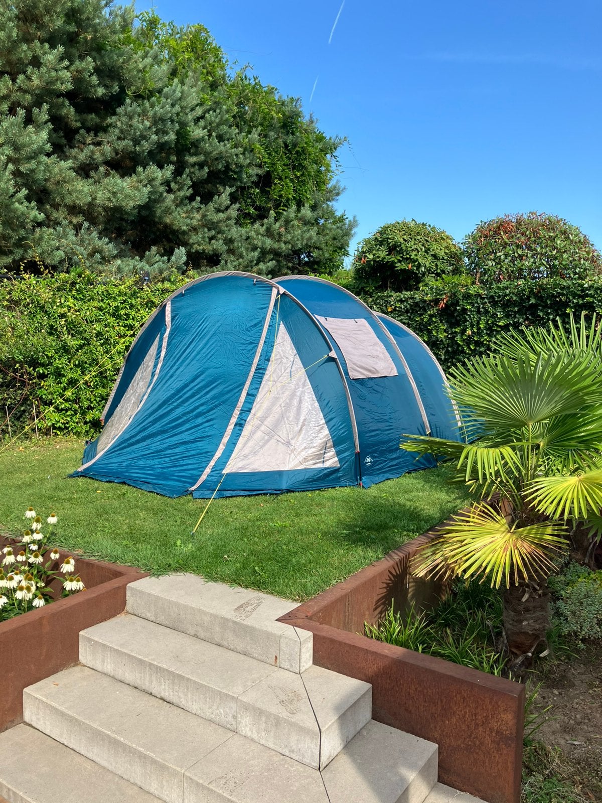 Basecamp campus 4 tent, Caravans en Kamperen, Tenten, Ophalen of Verzenden, Zo goed als nieuw