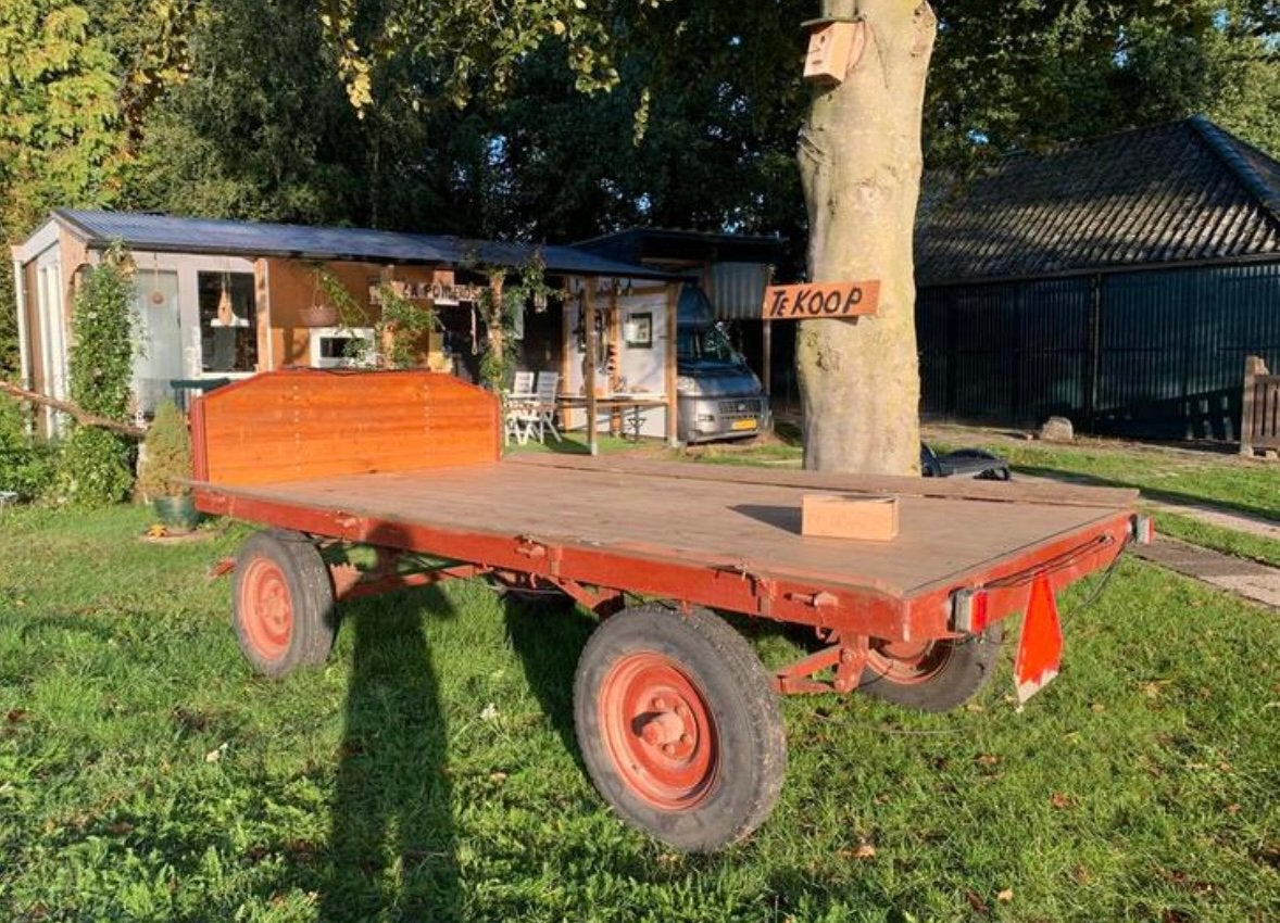 Platte kar, Ophalen, Transport