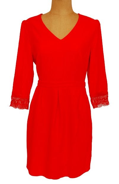 Nieuw Suncoo Paris jurk oranje/rood, Mt. M, Maat 38/40 (M), Nieuw, Ophalen of Verzenden, Suncoo