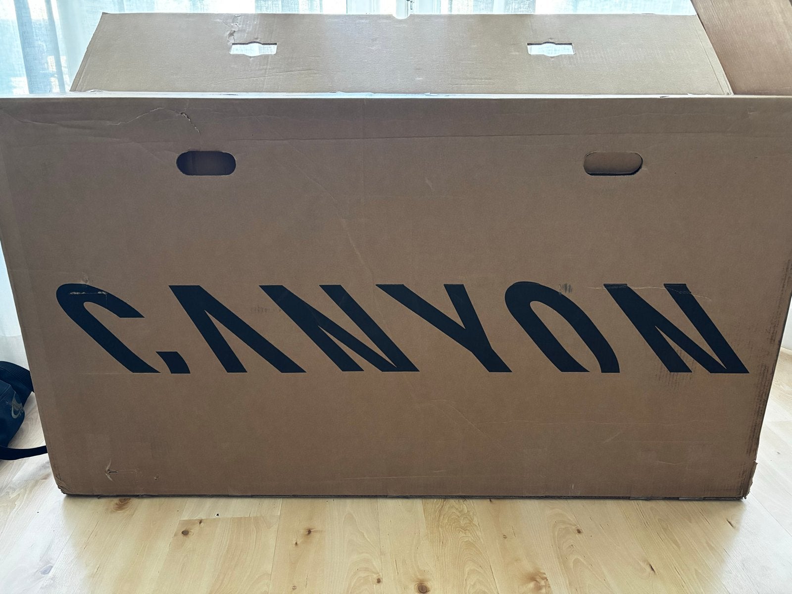 Canyon bike guard - fietsdoos, Ophalen, Gebruikt