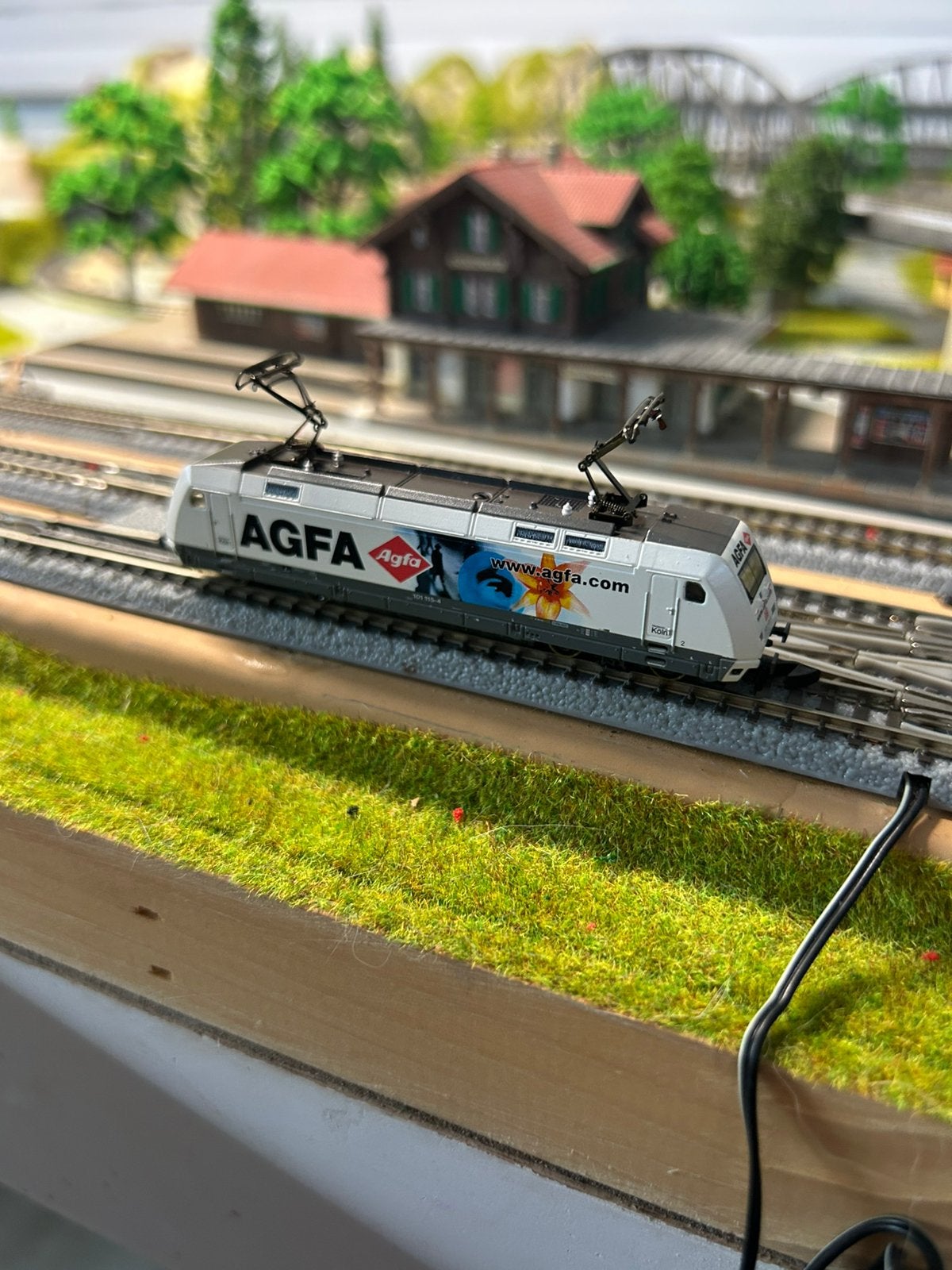 Marklin z spoor elok Agfa wit, Hobby en Vrije tijd, Wisselstroom, Locomotief, Ophalen of Verzenden, Zo goed als nieuw