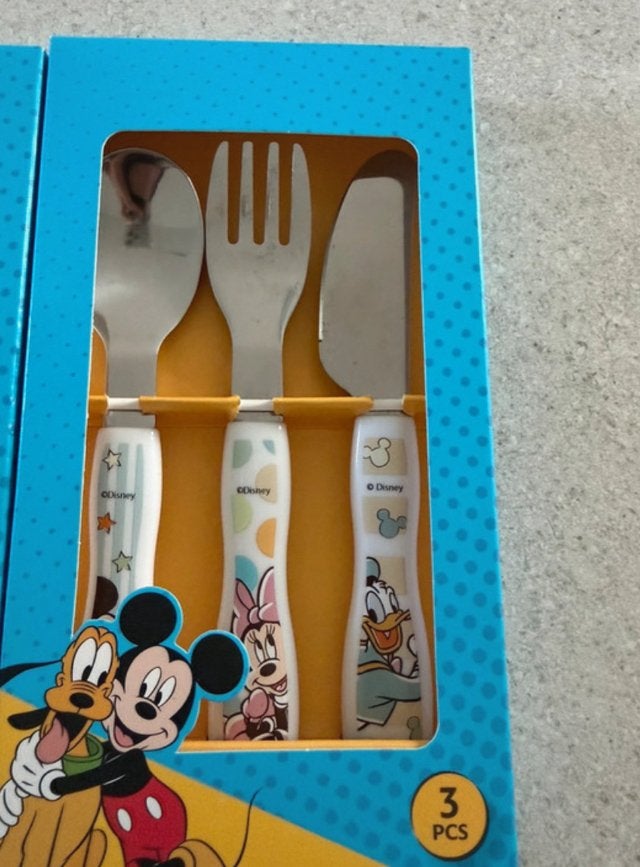 Nieuw Disney besteksetje Mickey, Minnie, Donald, Pluto, Ophalen of Verzenden, Nieuw, Overige typen