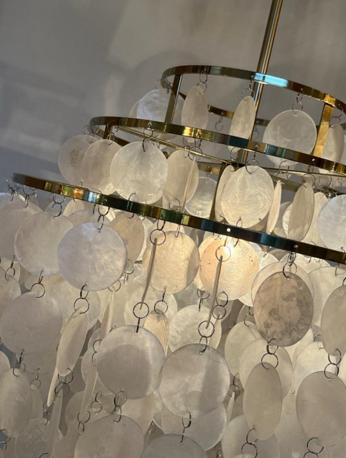 Foto 9 van Zomer aanbieding ! Luxe capiz schelpen hanglampen