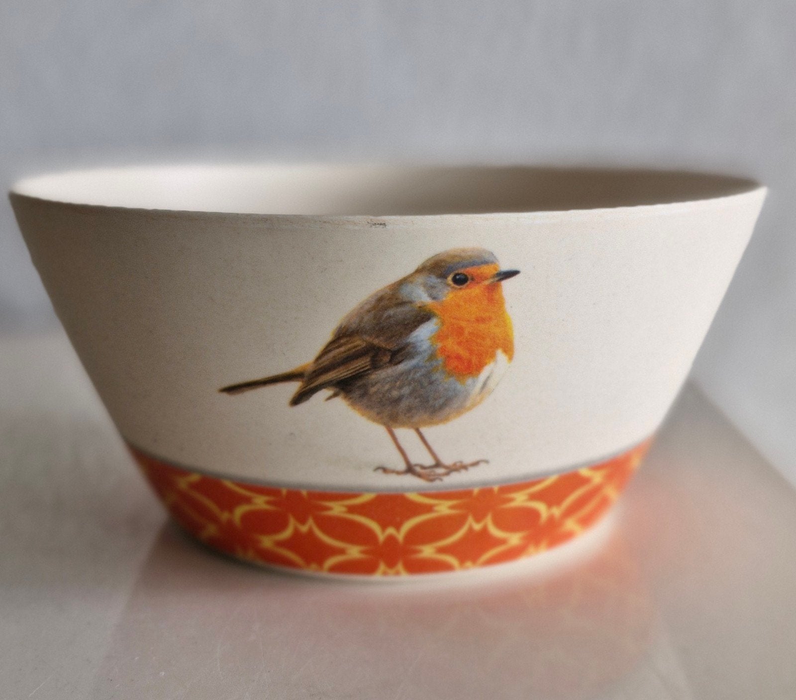 Schaaltje met opdruk Vogels, Ophalen of Verzenden, Zo goed als nieuw, Overige stijlen, Schaal of Schalen