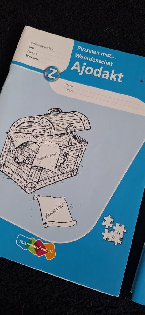 Werkboeken Woordenschat Ajodakt Groep 6, 7, 8 met antwoorden, ThiemeMeulenhoff, Ophalen of Verzenden, Zo goed als nieuw, Nederlands