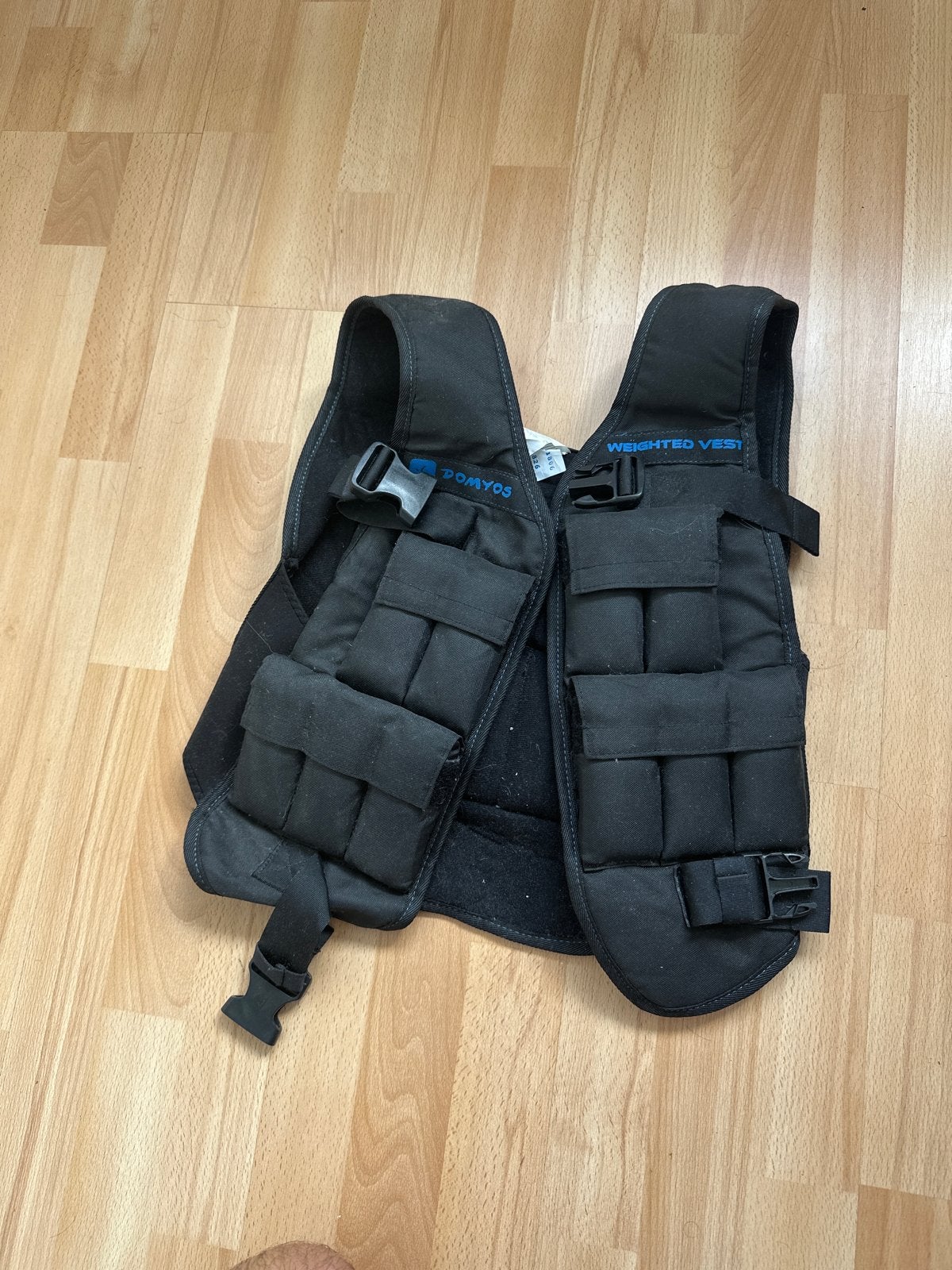 Domyos Weighted Vest - Gewichtsvest voor training, Sport en Fitness, Fitnessmaterialen, Ophalen, Gebruikt, Armen, Overige typen