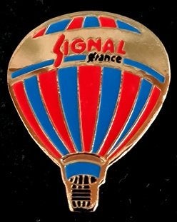 Signal France ballon pin- emaille, Verzenden, Nieuw, Transport, Speldje of Pin