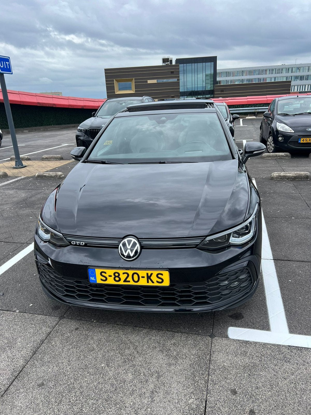Volkswagen Golf 8 GTD. 2.0D 147KW Dsg7 2021 Zwart, 730 kg, 4 cilinders, Alcantara, Zwart